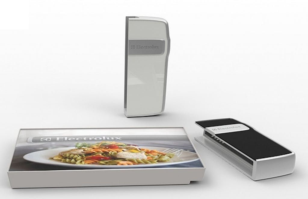 Bærbar mikrobølgeovn