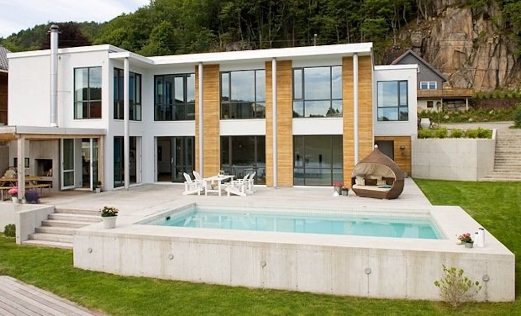 Arkitekttegnet bolig