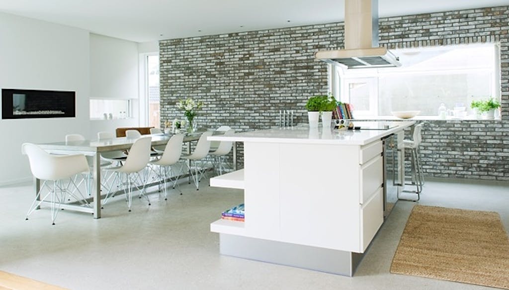 Kjøkkenbord i betong