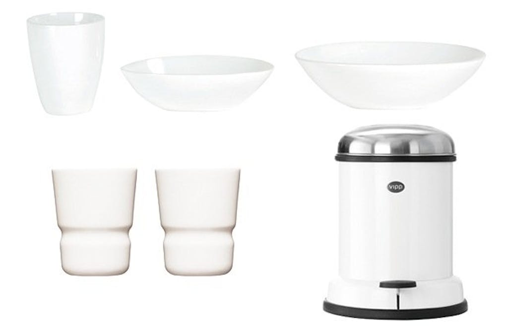 Hvitt og rent på badet