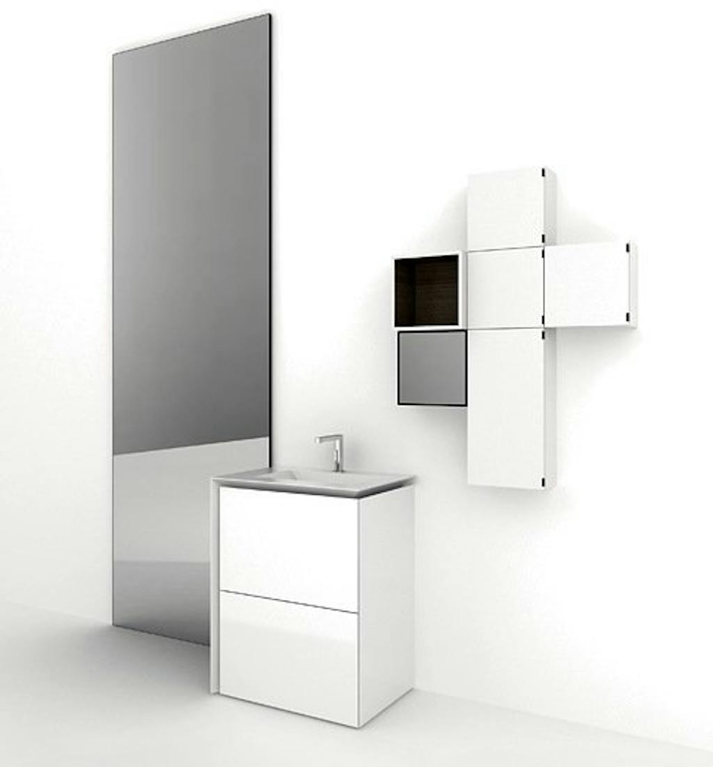 Modulbasert baderomsinnredning