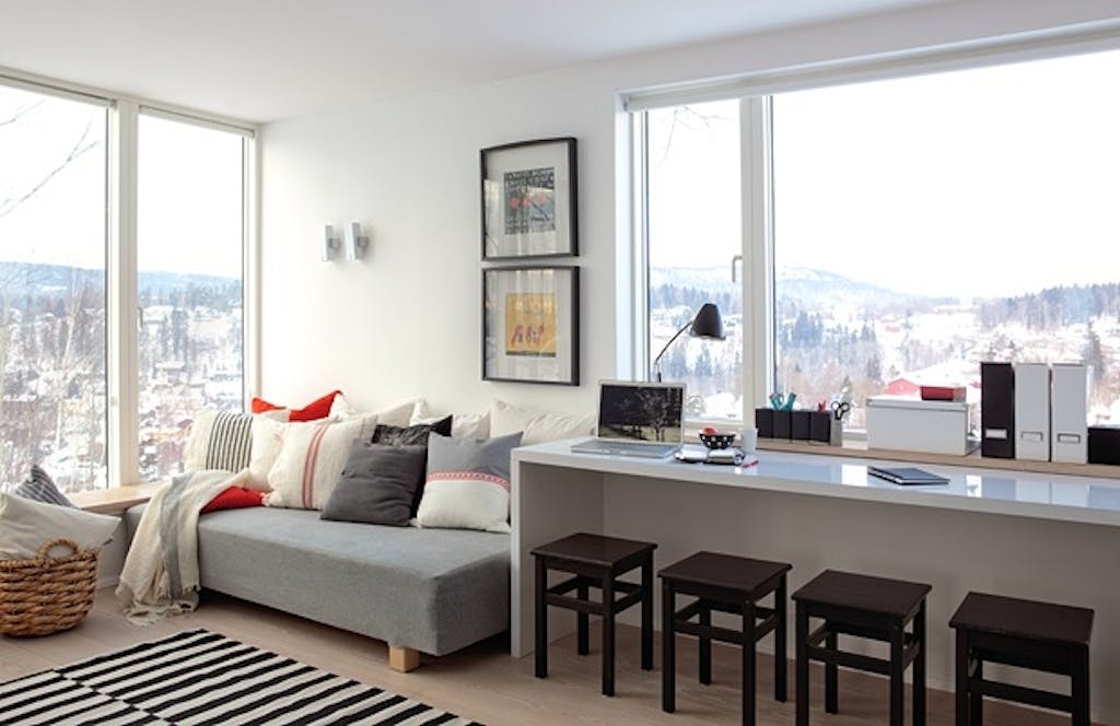 Allrom til abeid og overnatting