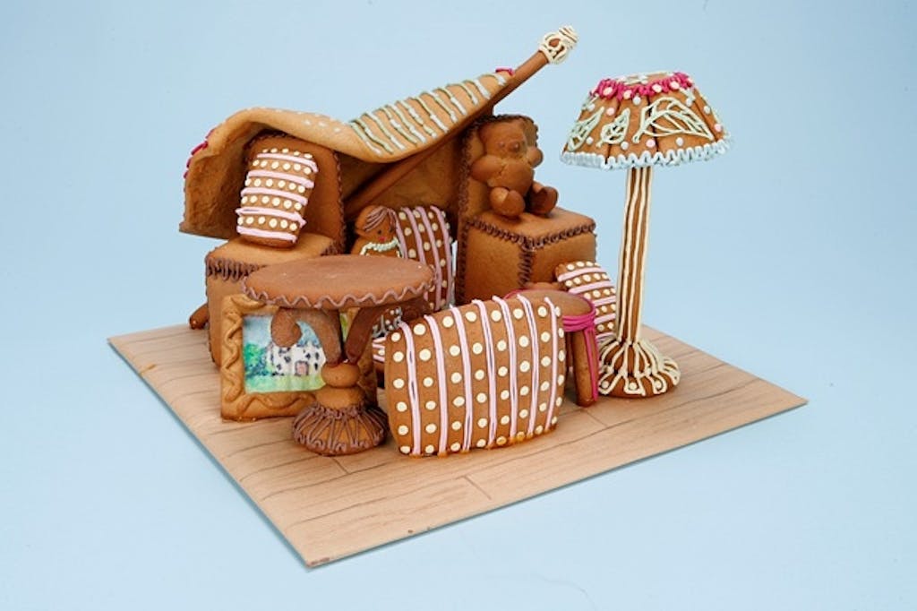 Teppeborg av pepperkake