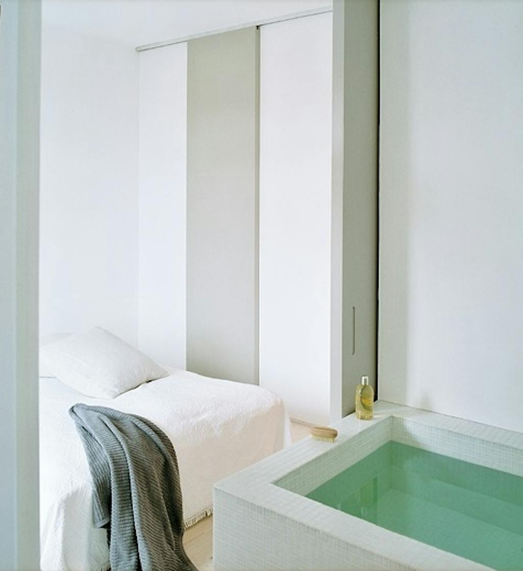 Åpning til soverommet