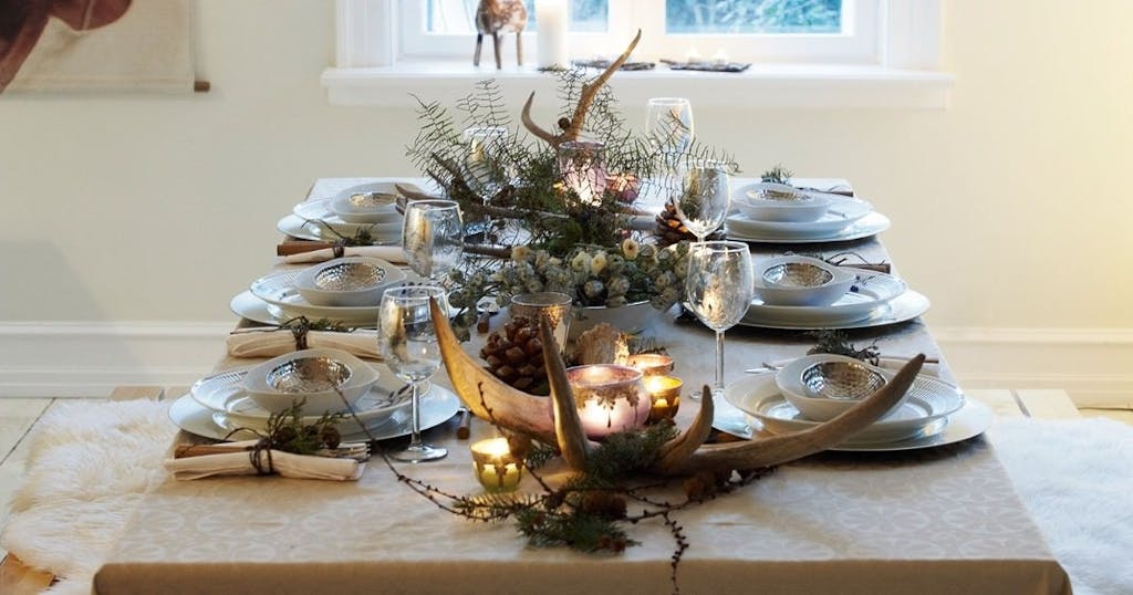 Dekket julebord