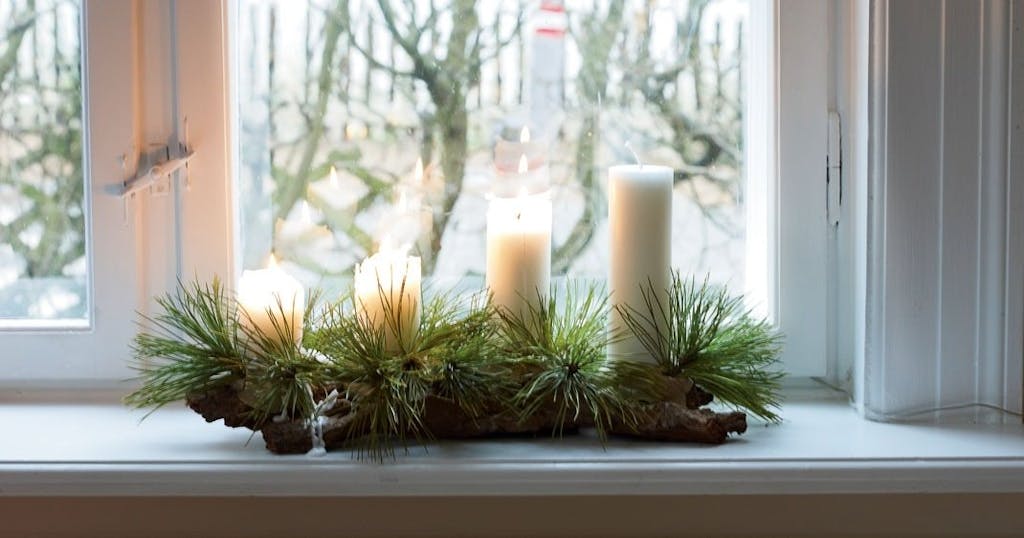 Hjemmelaged adventsstake