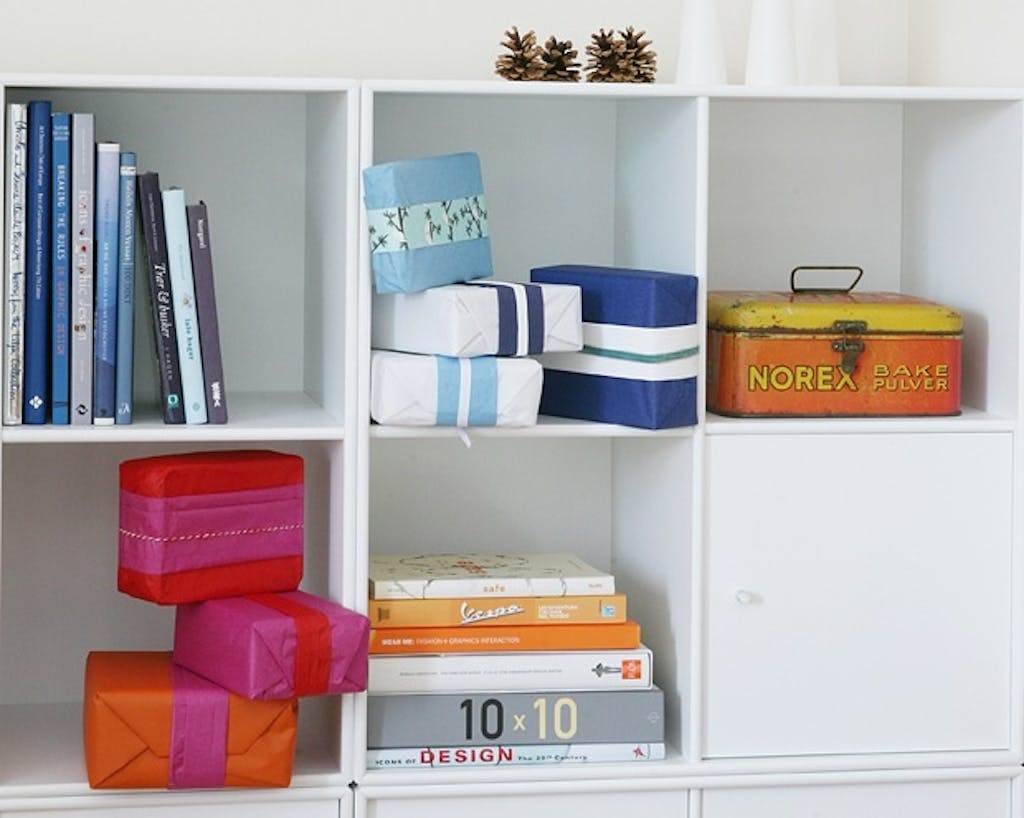 Julegaver på utstilling