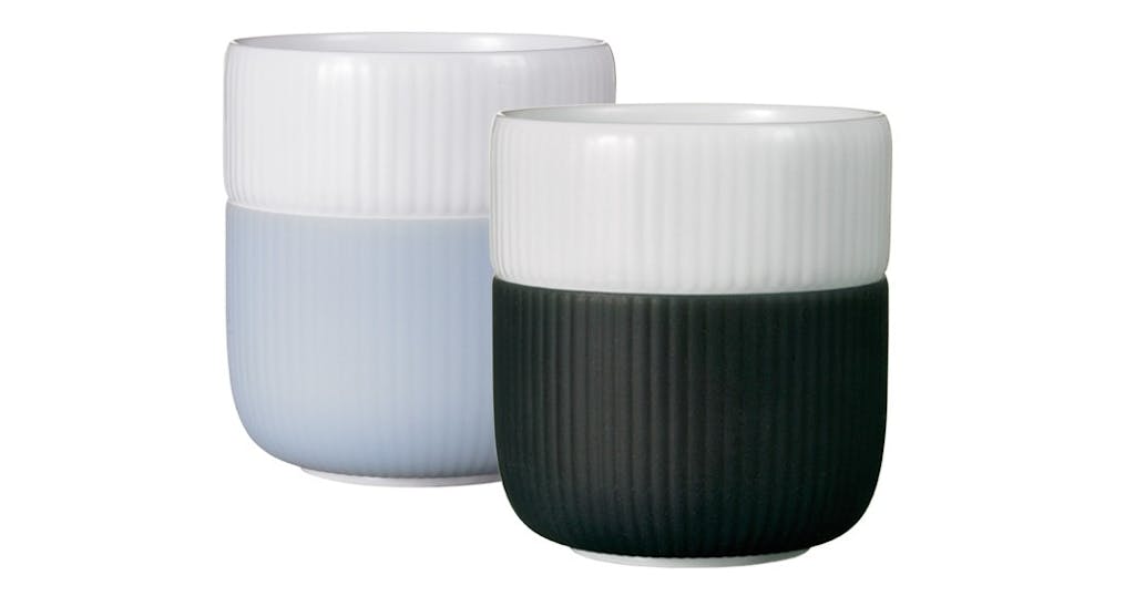 Kopper med silikonkant,