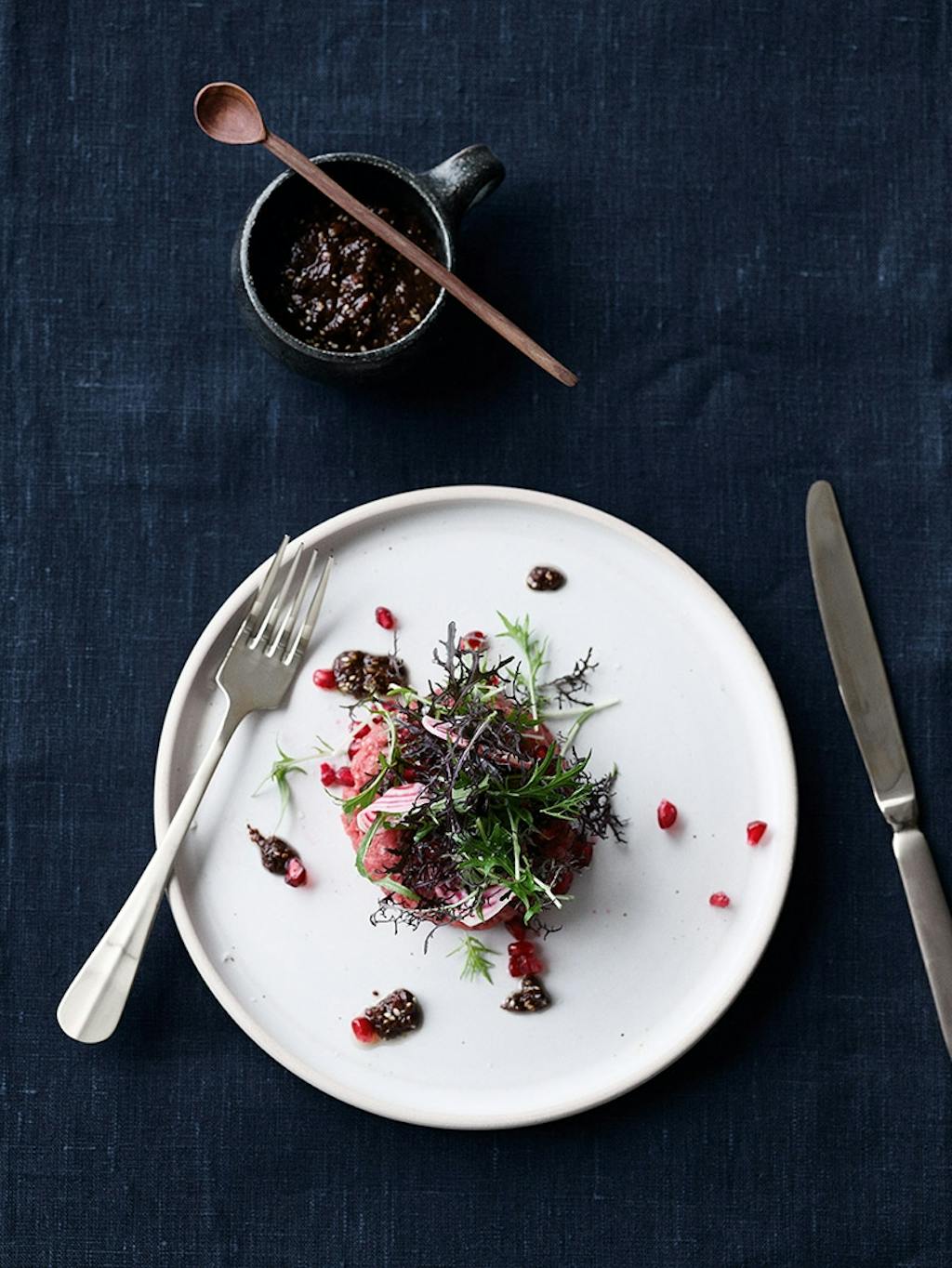 Tatar med misodressing
