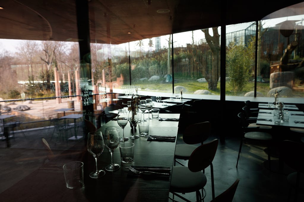 København Zoo nye cafe i pandahuset