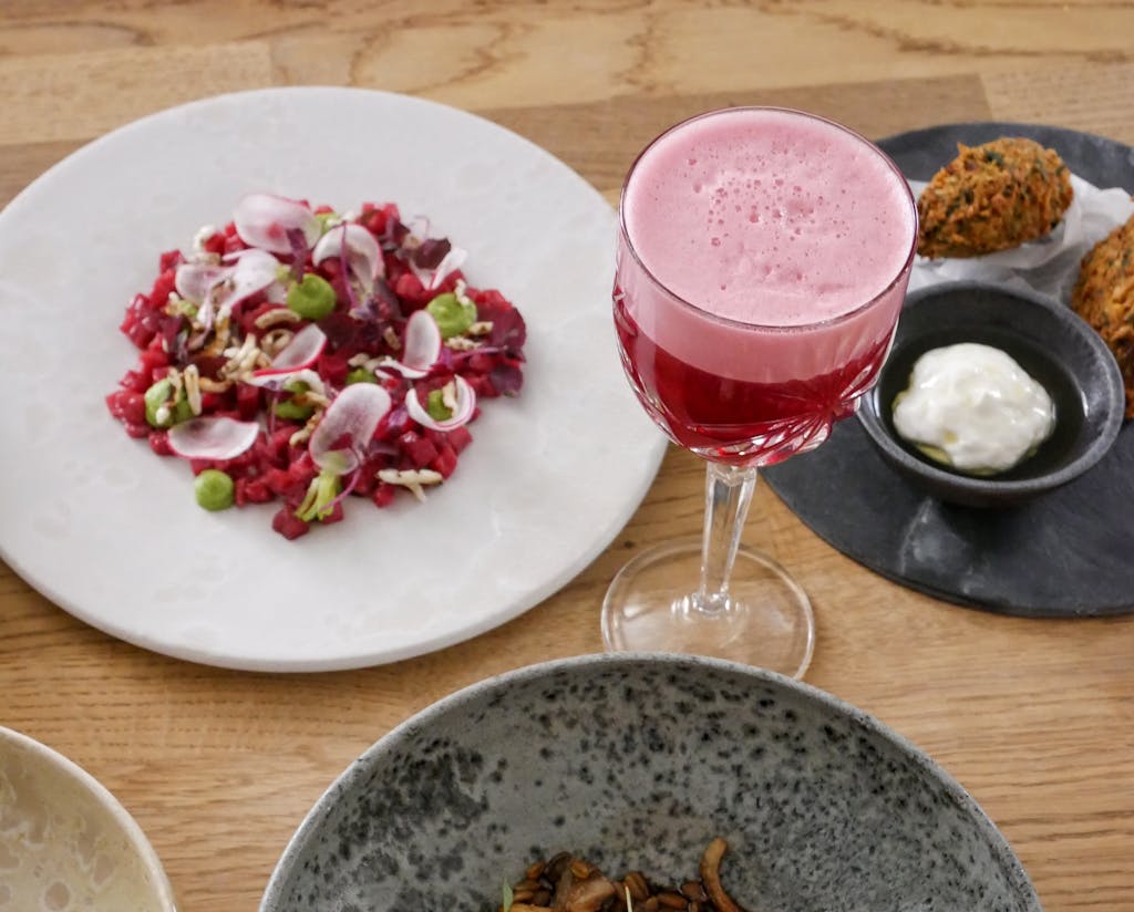 Hibiscus sour drink fra Cofoco