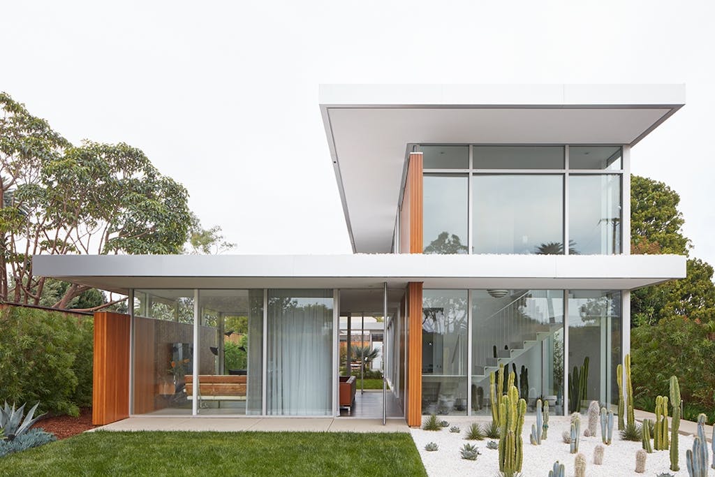 Californisk villa med dansk design