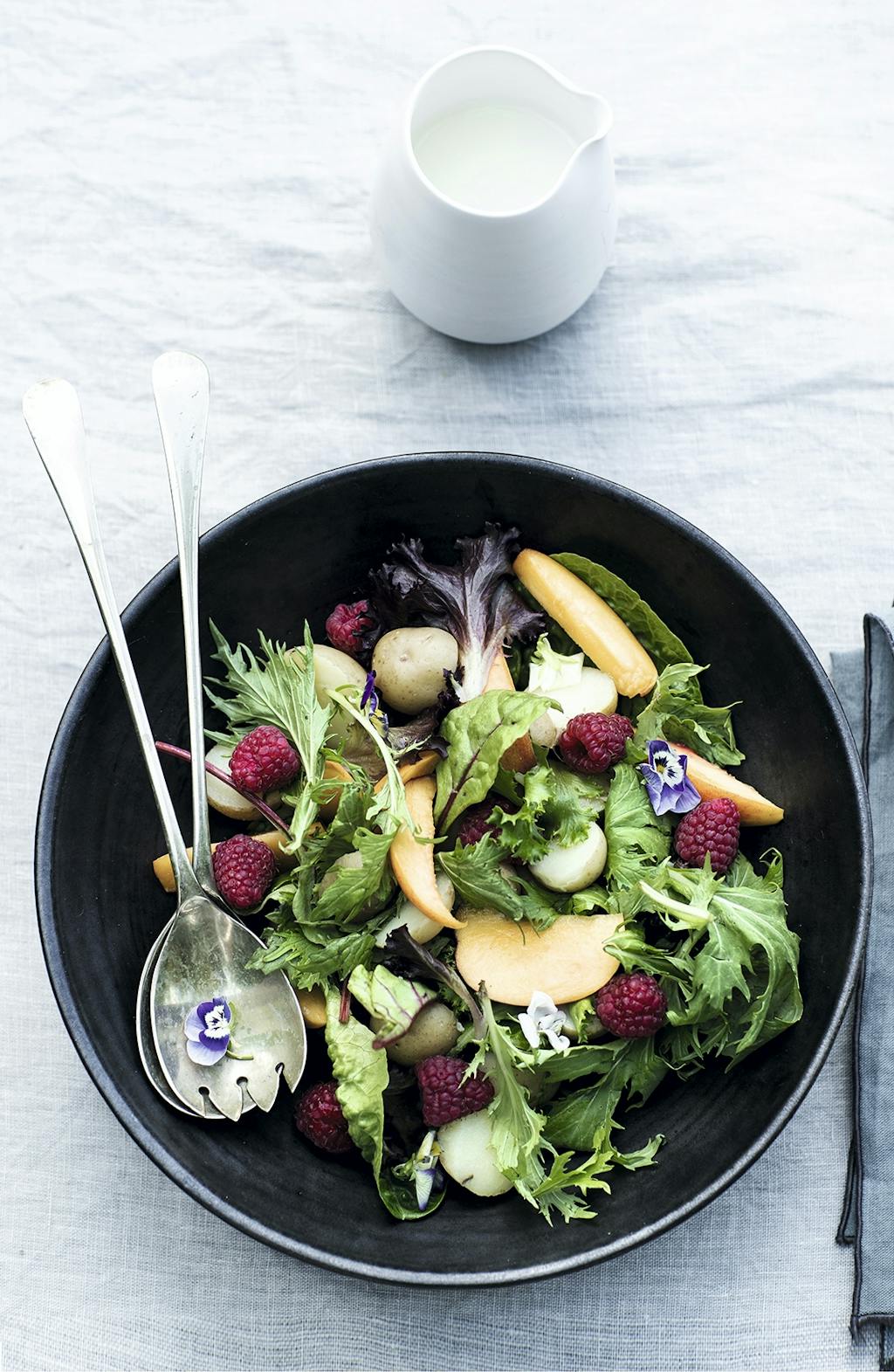 Sommersalat med nye kartofler