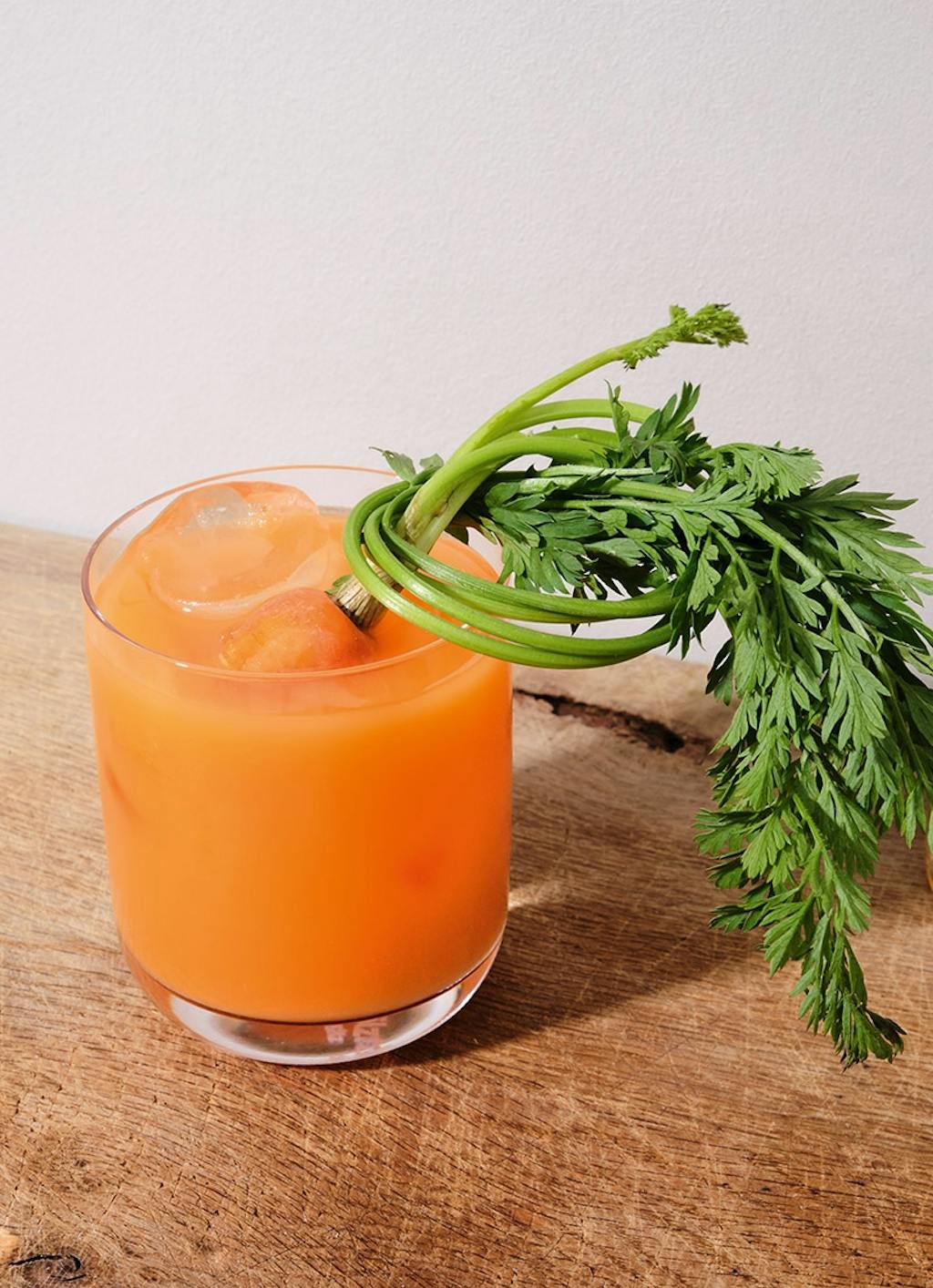 Cocktail med gulerod