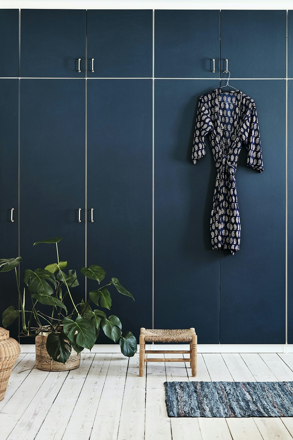 Blå garderobe Blå garderobe