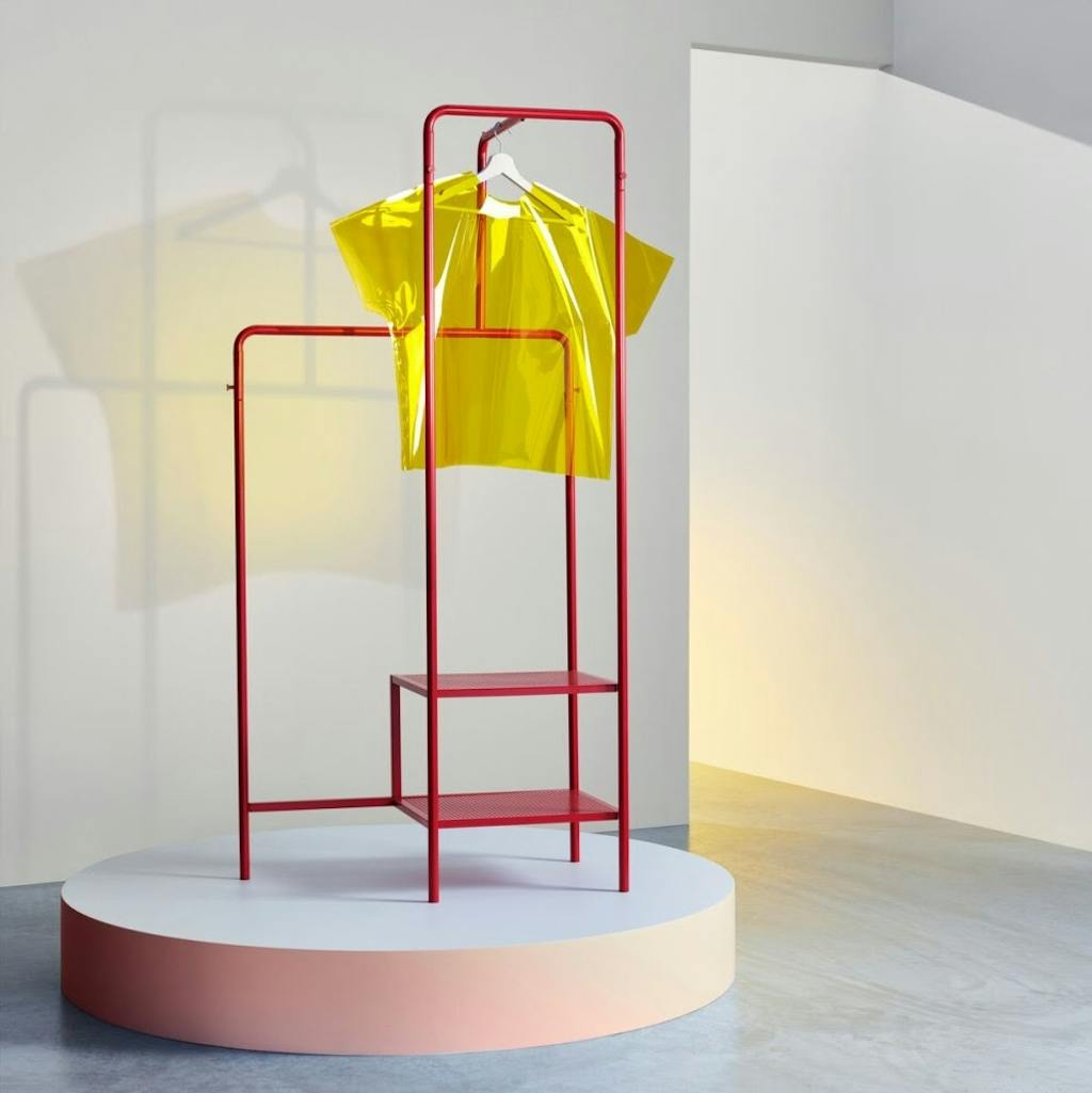 Garderobestativet NIKKEBY fra IKEA