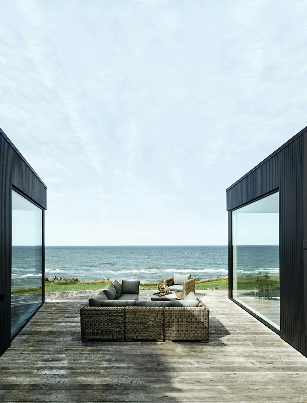 Loungeområde med udsigt udover havet Loungeområde med udsigt udover havet