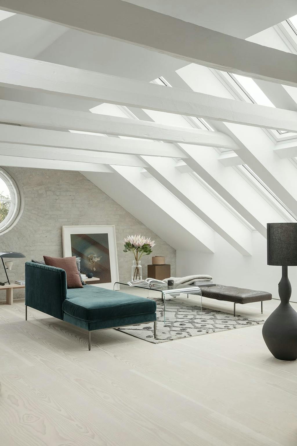 Lejlighed med newyorkerloft