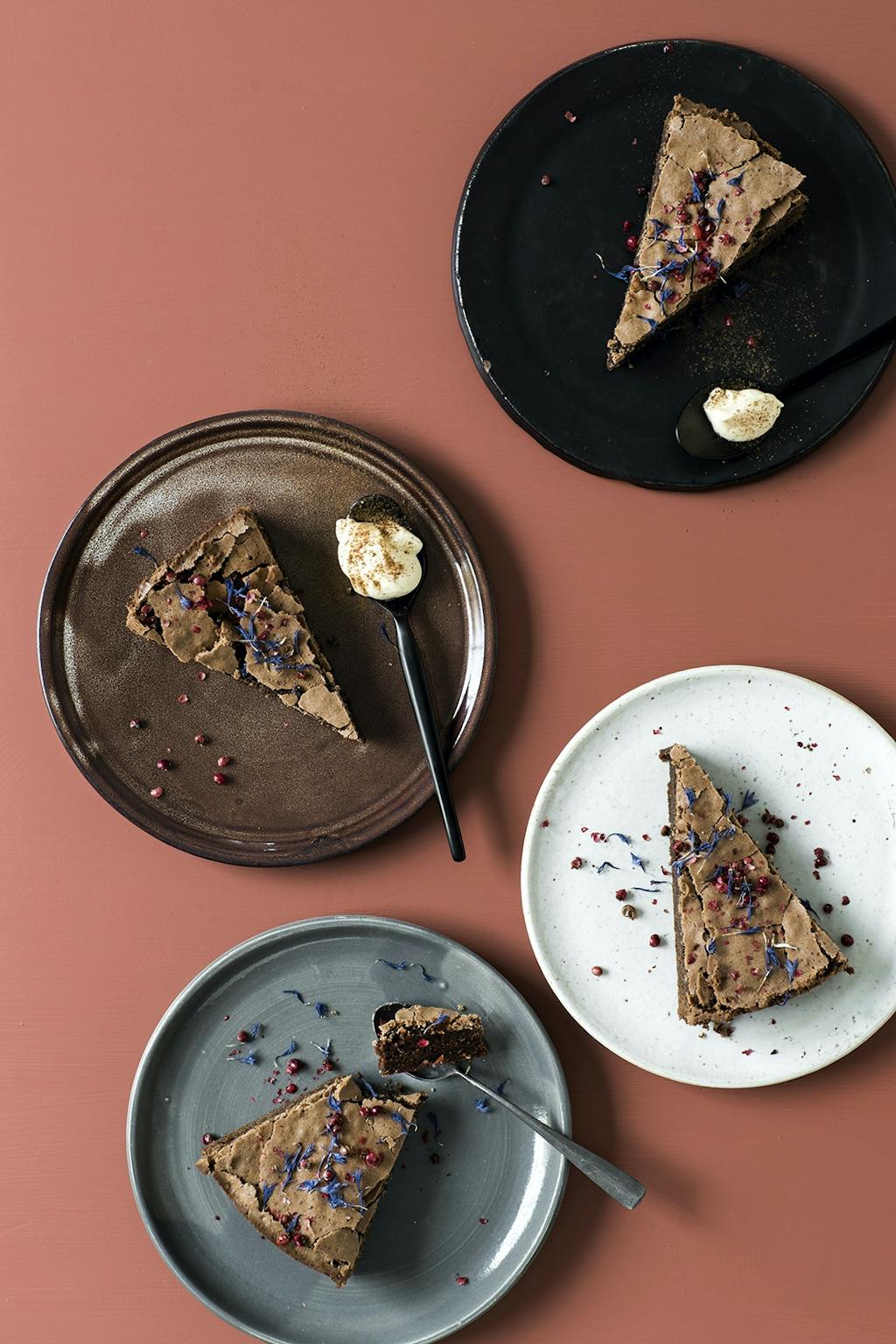 chokoladekage med et strejf af chili