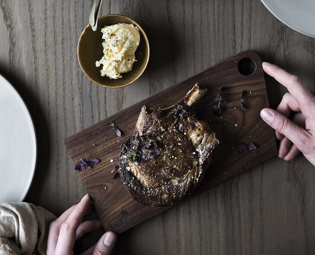 Cote du Boeuf med pisket smør