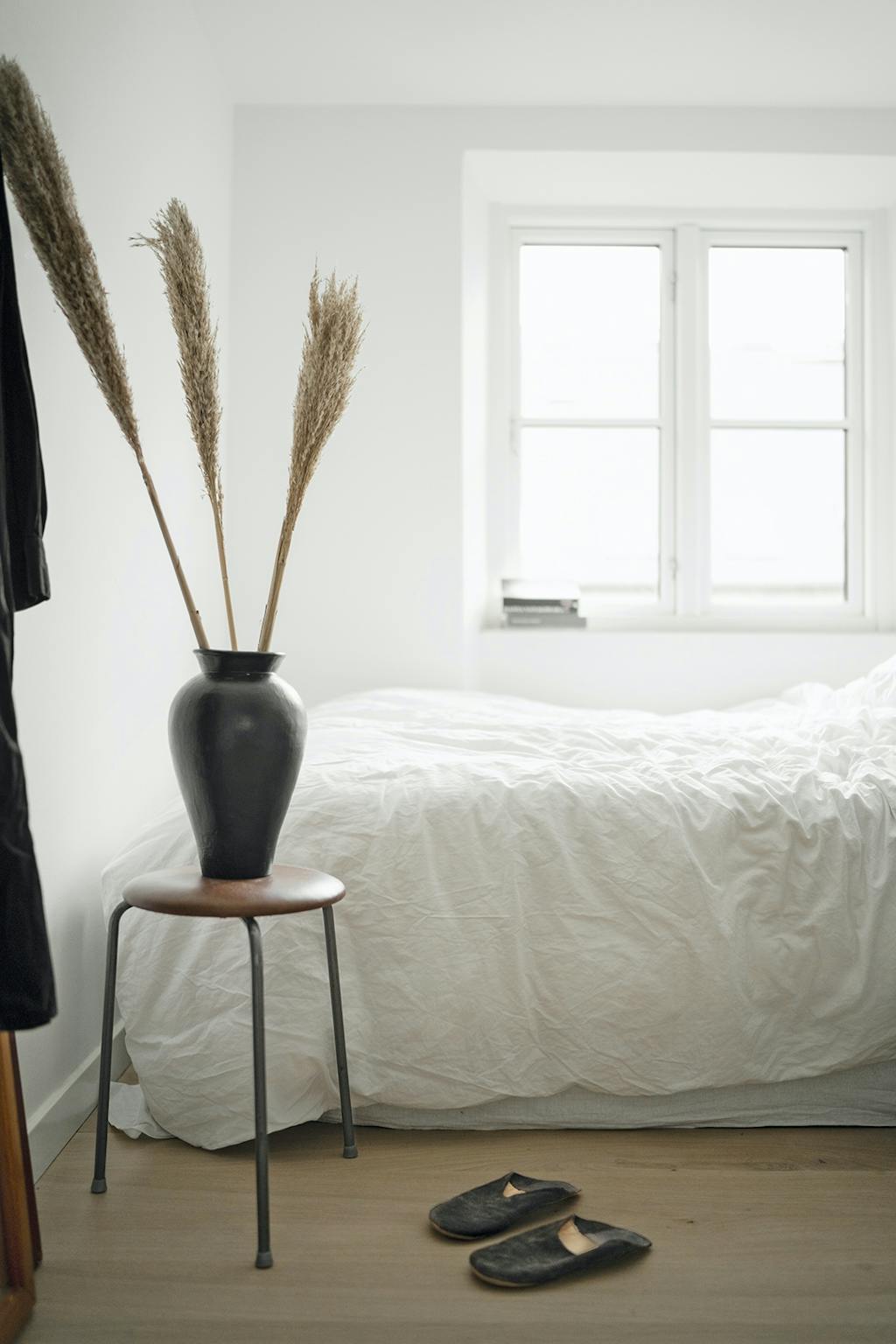 Soverom med gjennomgående flater