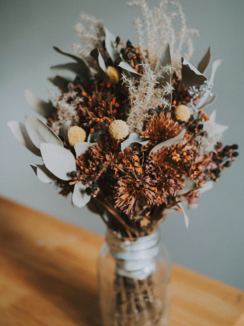 Dried Autumn Flowers