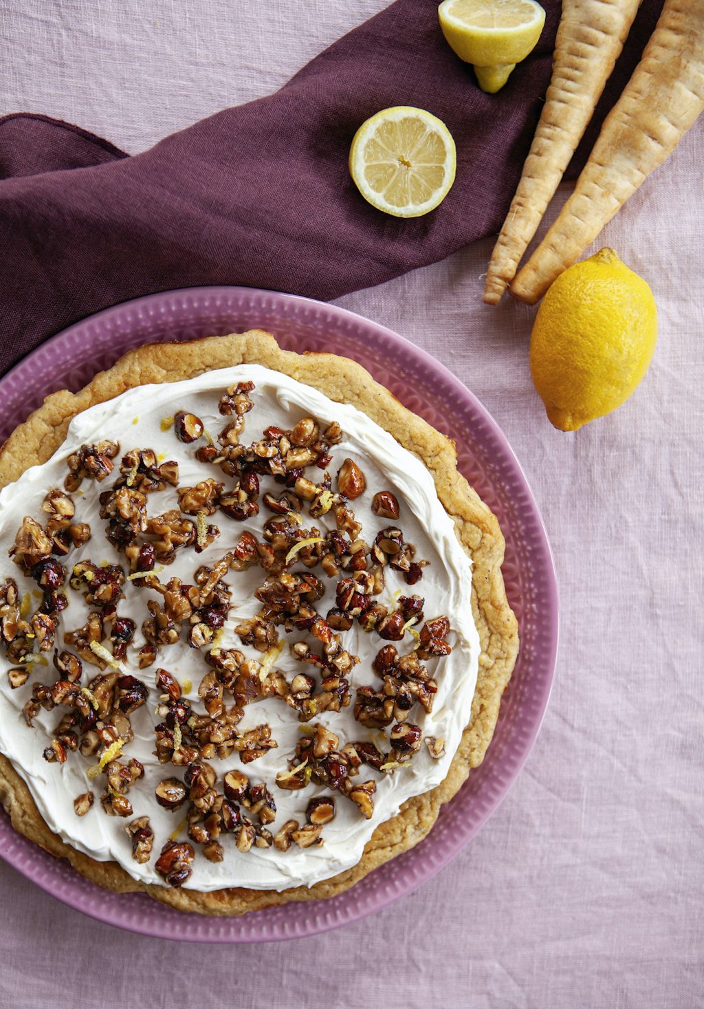 citronkage med pastinakker fra bogen Søde sager med grøntsager af Sydhavnsmor citronkage med pastinakker fra bogen Søde sager med grøntsager af Sydhavnsmor