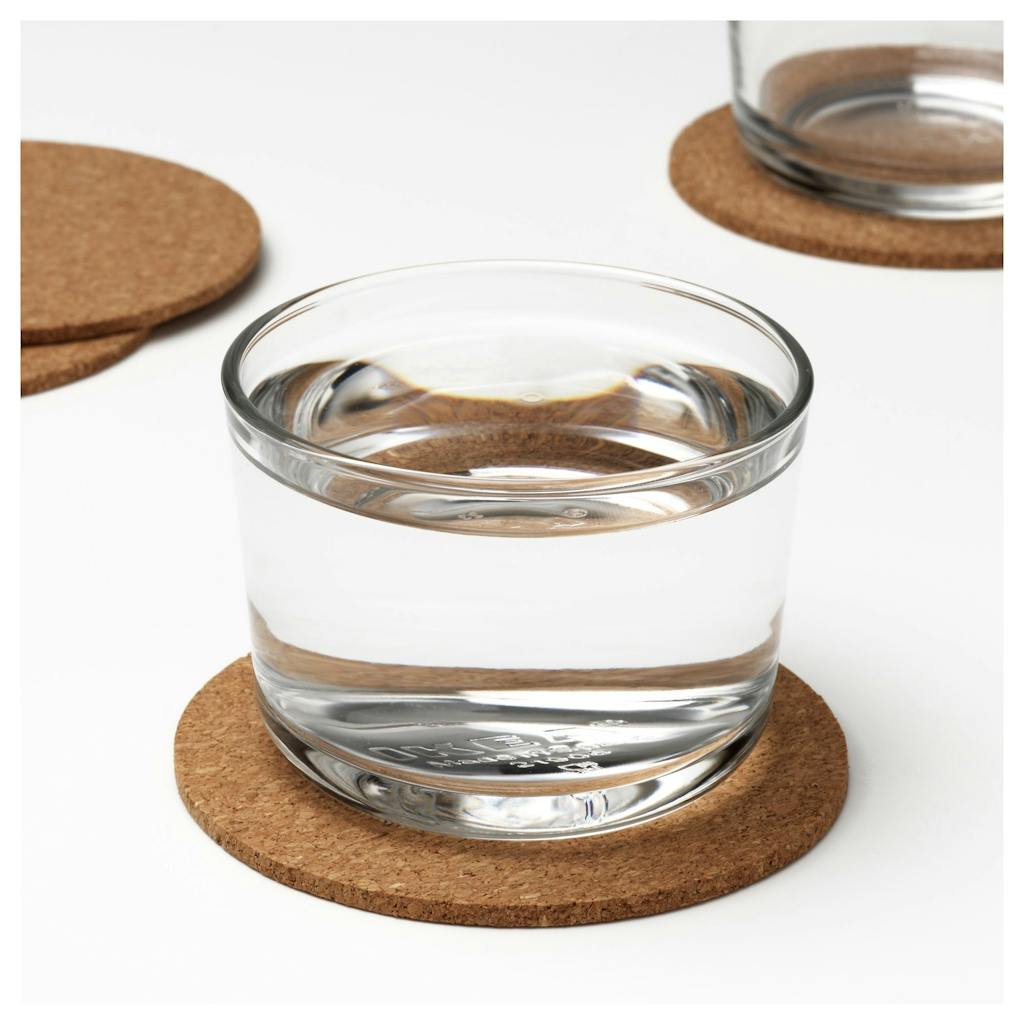 AVSKILD glasunderlag i kork