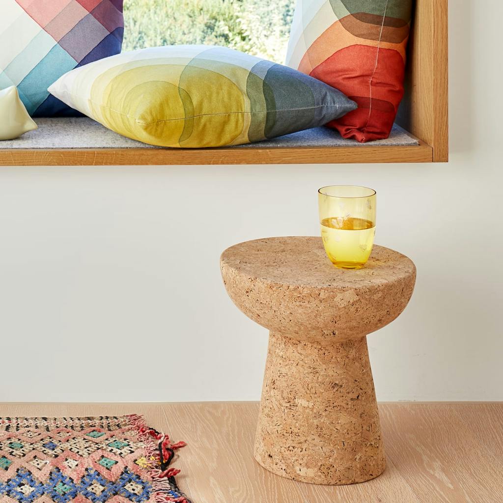 Kork sidebord eller taburet