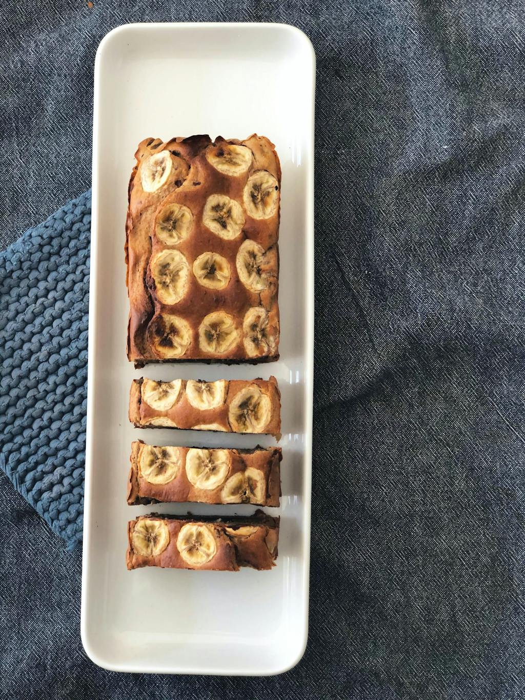 Bananbrød med chokolade