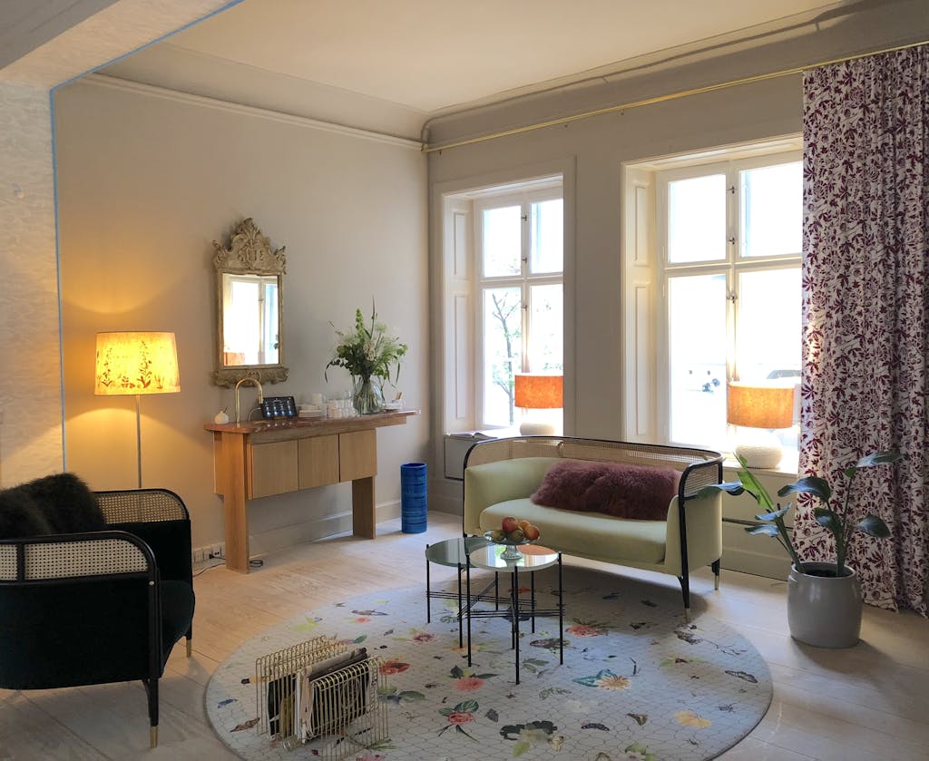 Receptionen i et af Office Clubs kontorhoteller