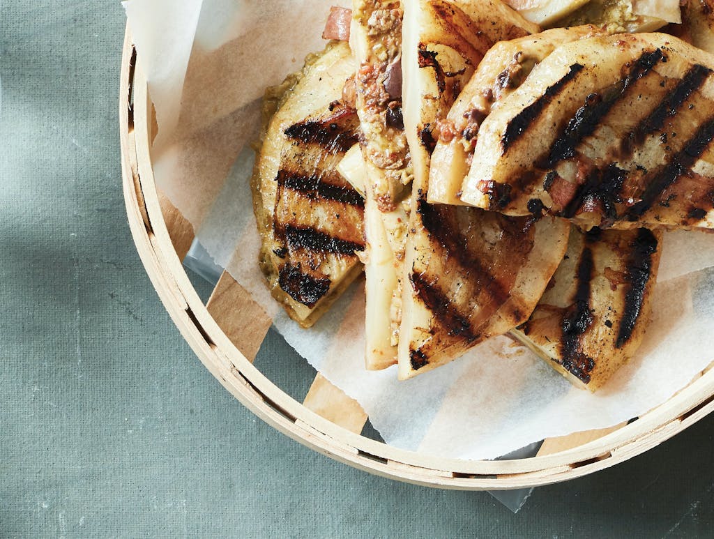 Grillet selleritoast