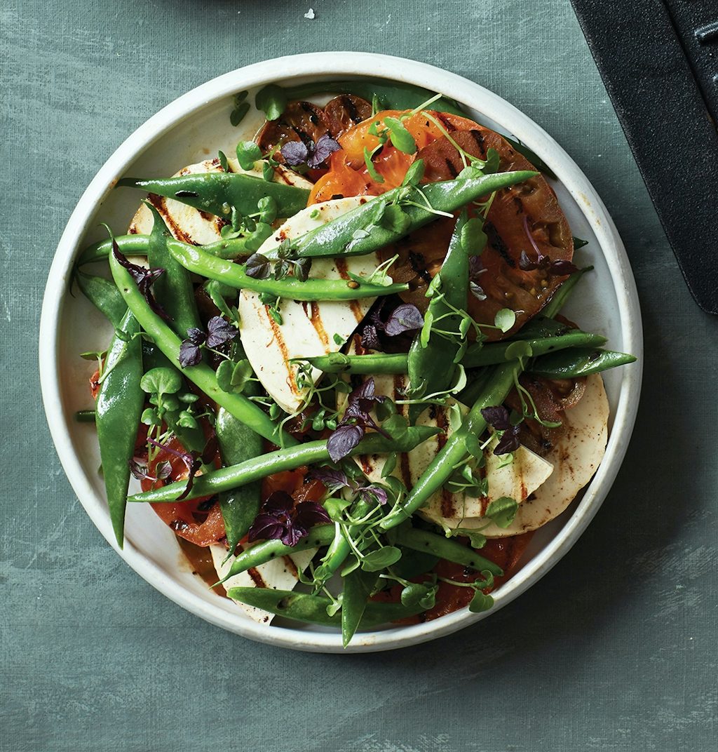 Grillet tomatsalat Grillet tomatsalat