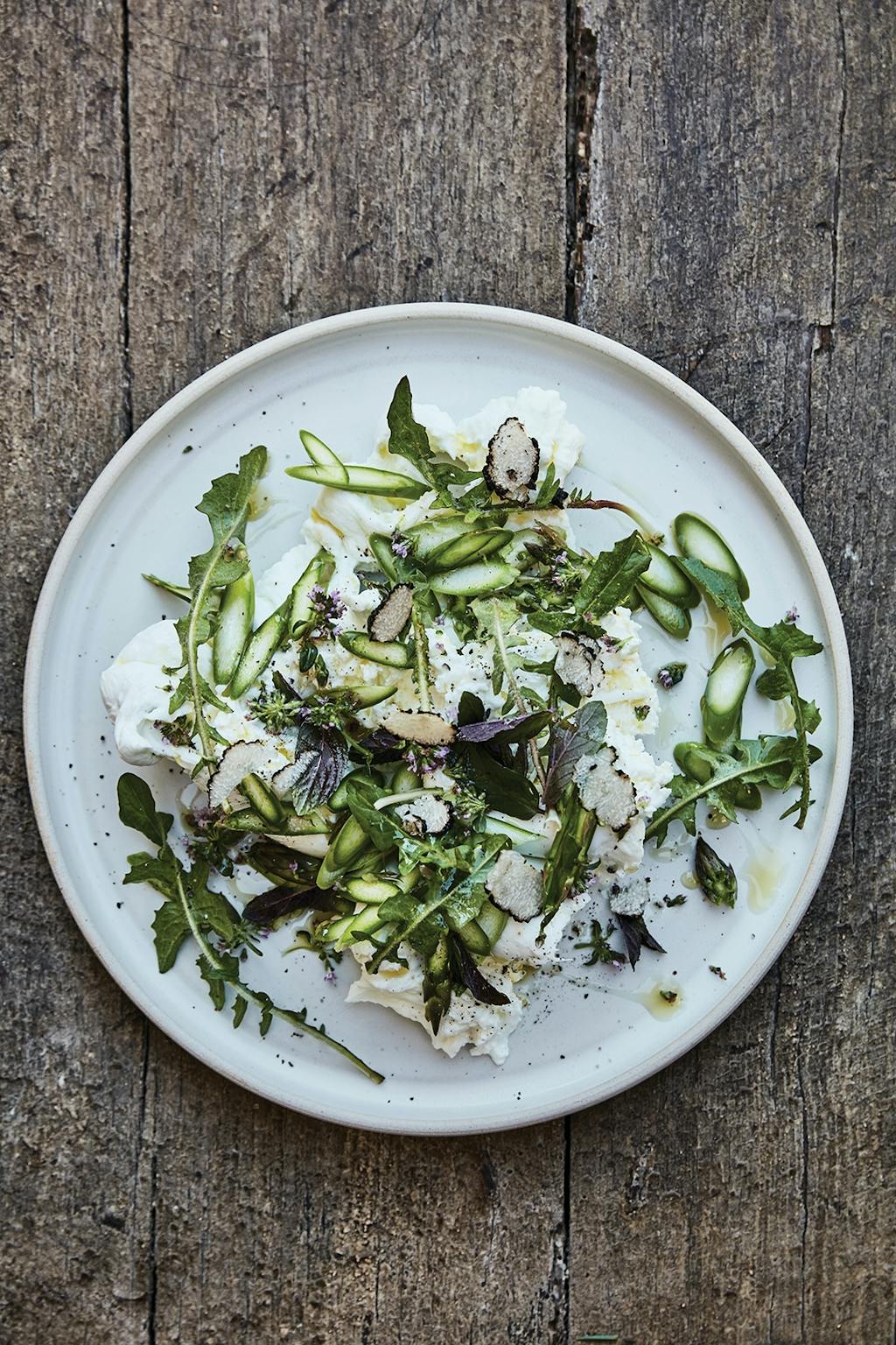 Burrata med sommertrøffel