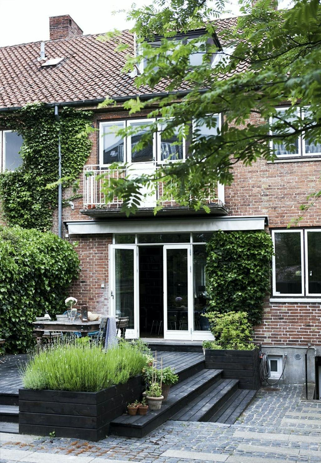 Rækkehus på Østerbro med hyggelig terrasse