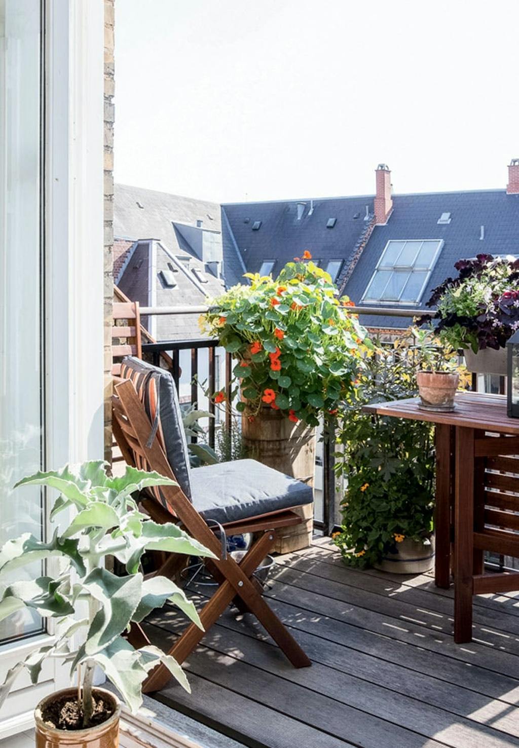 Altan med flot udsigt