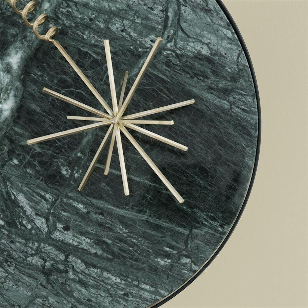 Minimalistisk julestjerne i messing