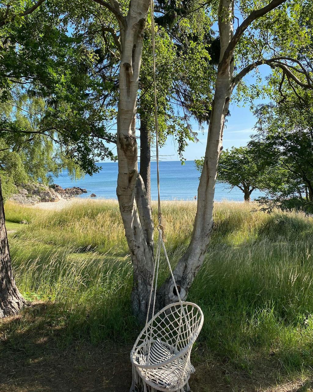 Udsigt fra Sandkaas Strandbar