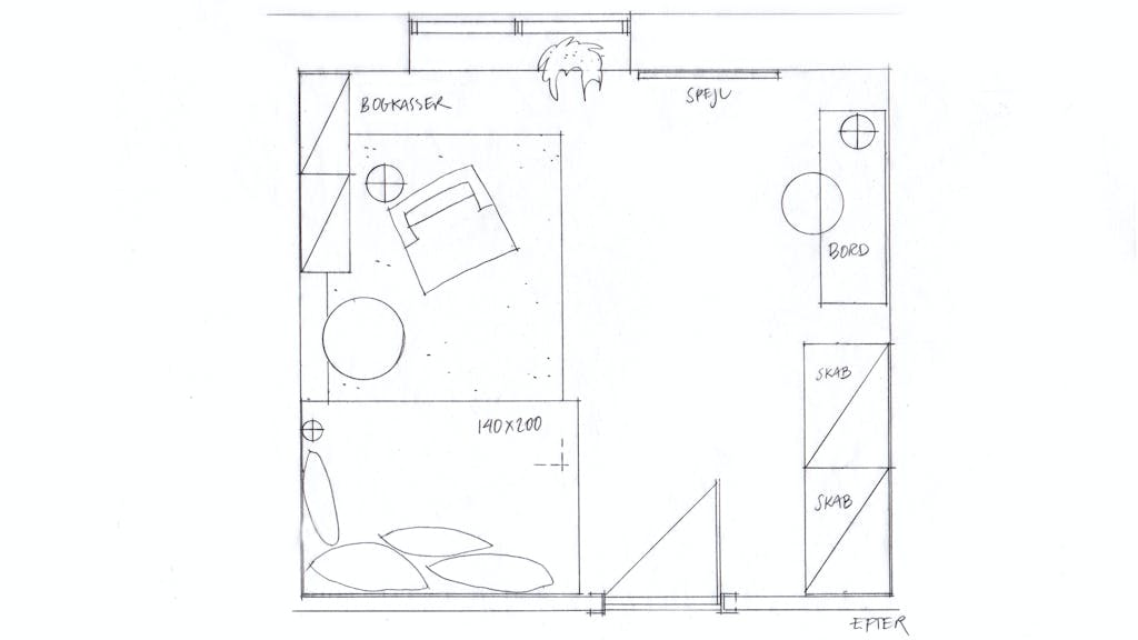 Børneværelse - efter