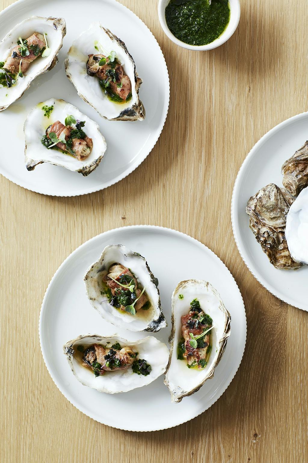 Østers i baconsvøb