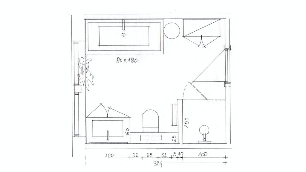 Nyt bad i gammelt hus