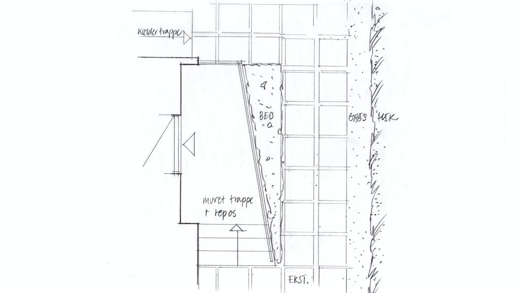Eksisterende indgangsparti
