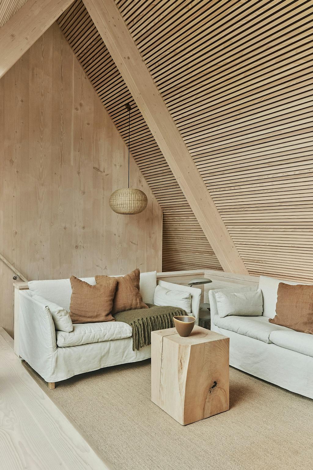 Hyggekrog på første sal