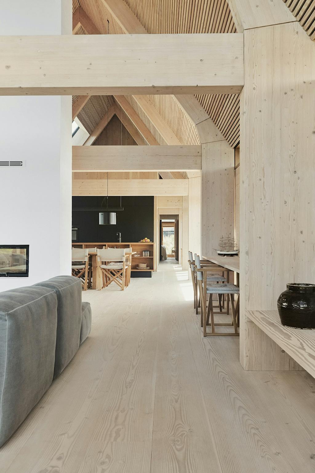 Træ tegner stilen indenfor