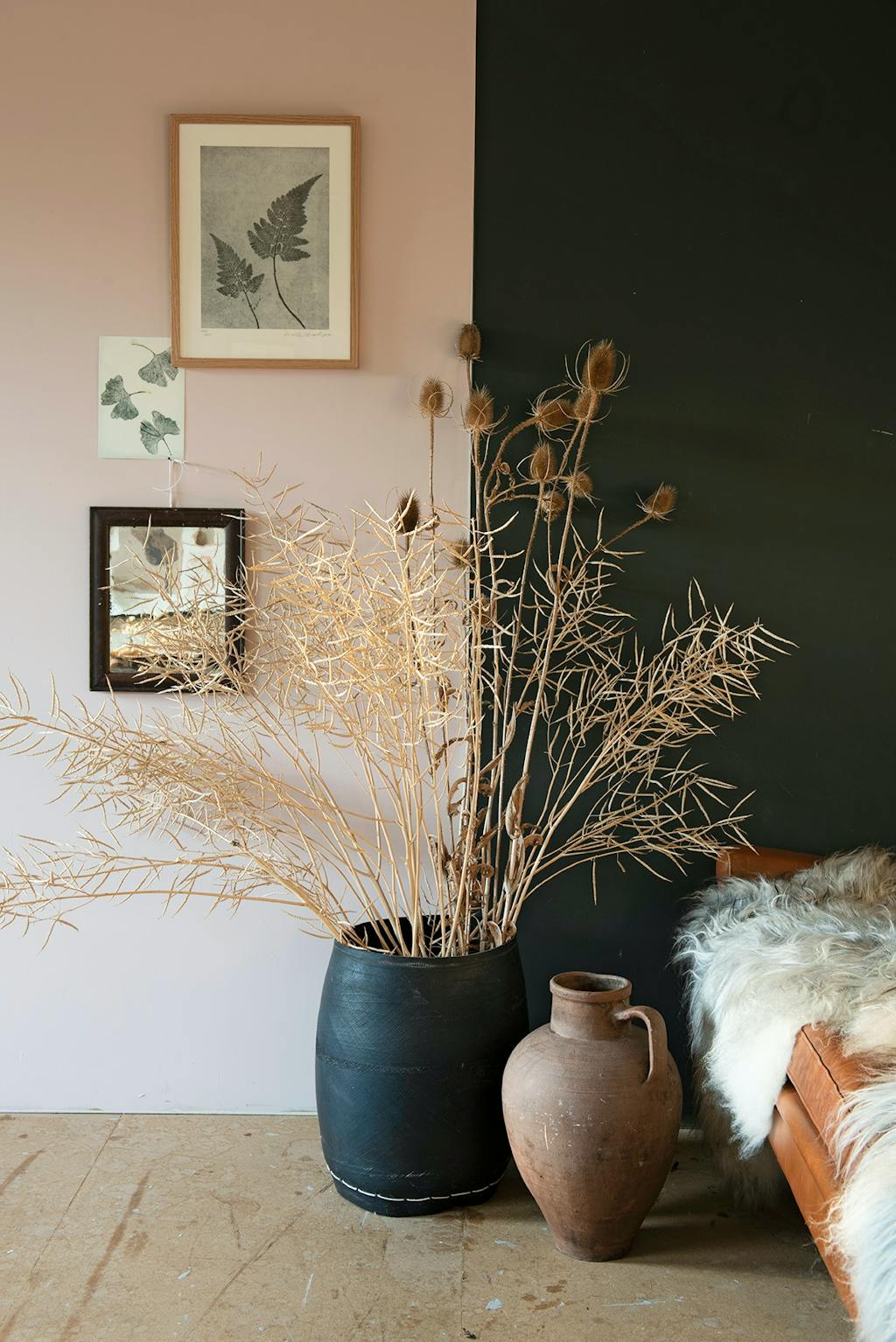 Hyggeligt lille hjørne i værkstedet