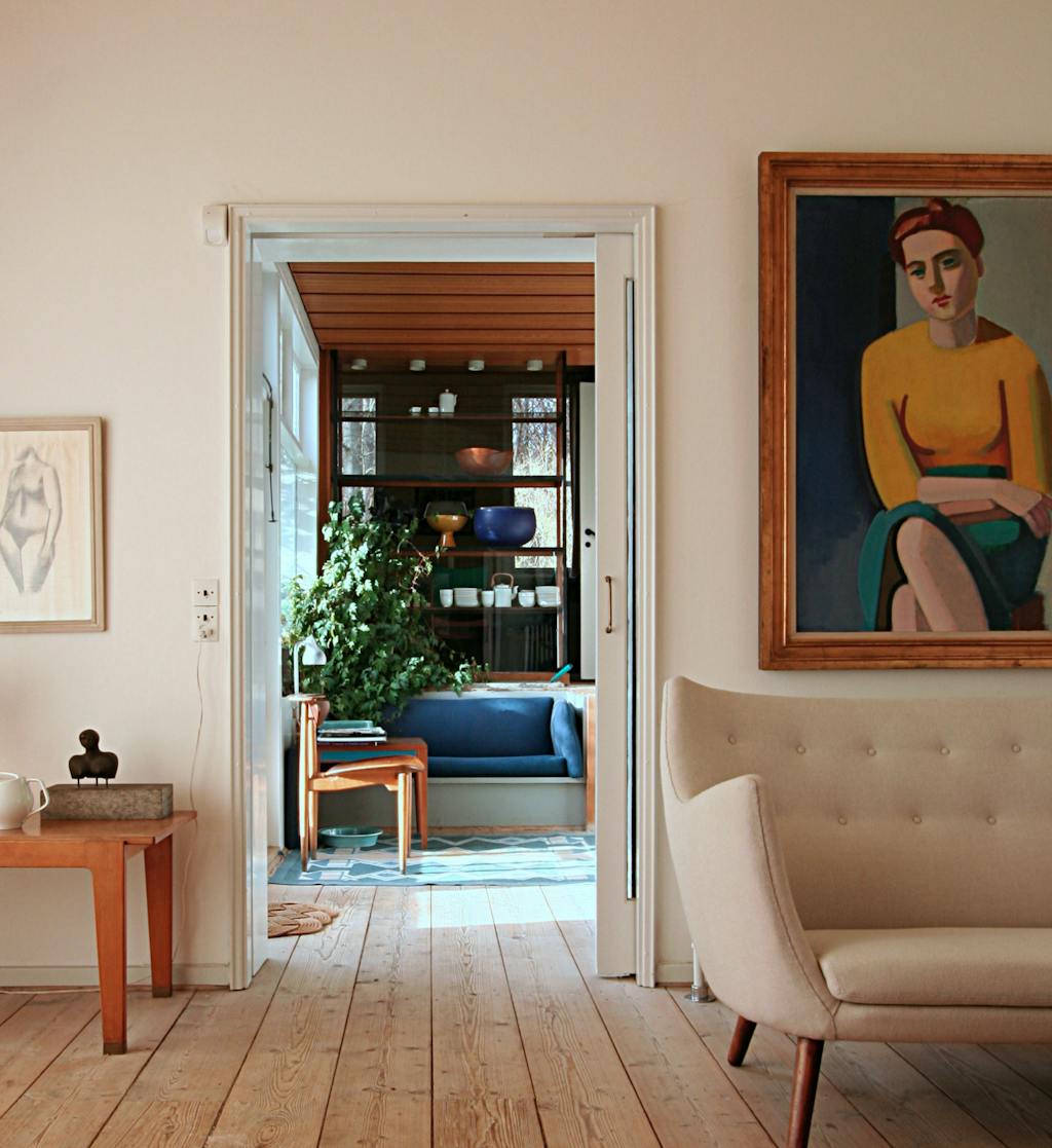 Finn Juhls hus på Ordrupgaard museum