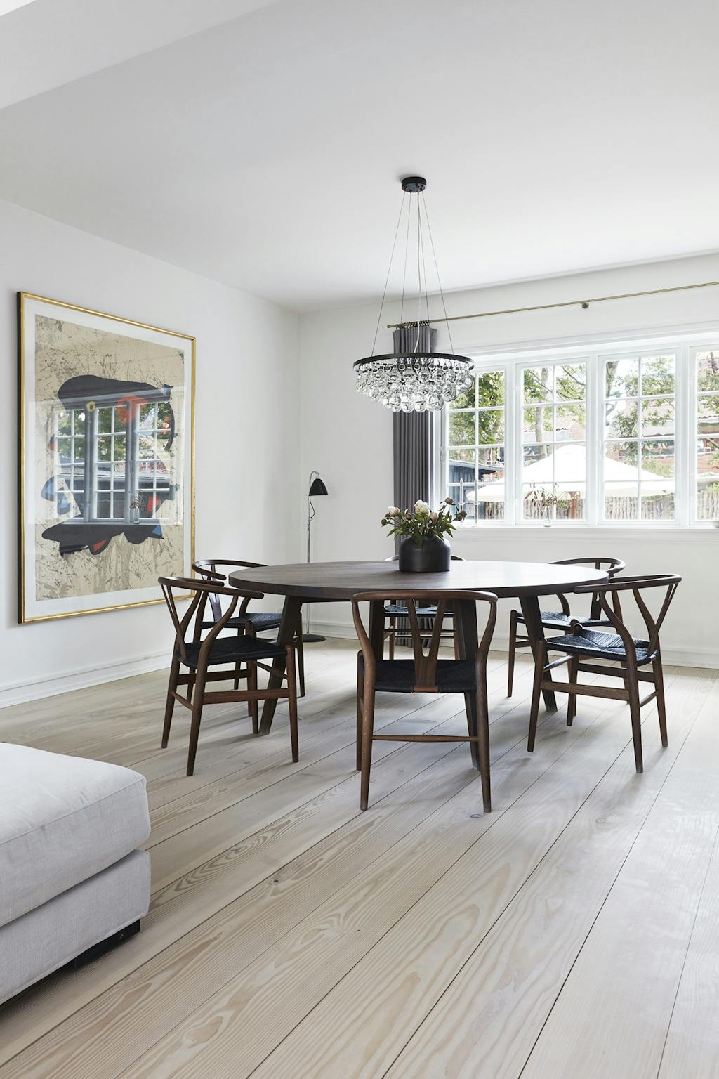 Spiseplads i det smukke rækkehus