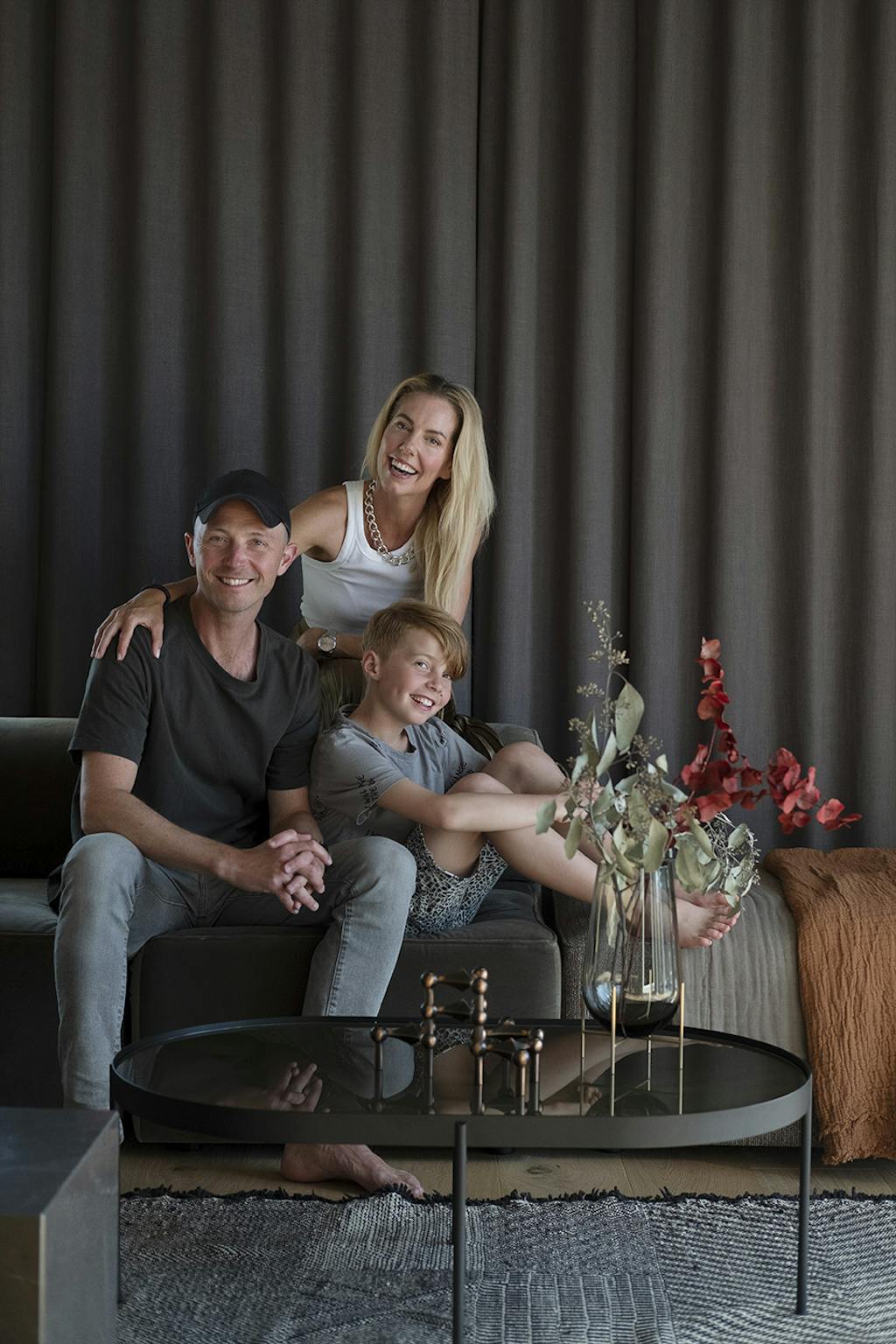 Iværksætterparret Louise og Kasper Gantzel med den ene af deres sønner Iværksætterparret Louise og Kasper Gantzel med den ene af deres sønner