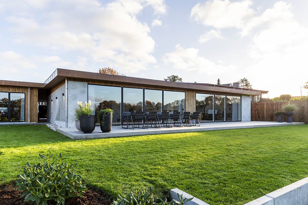 Den nyrenoverede villa