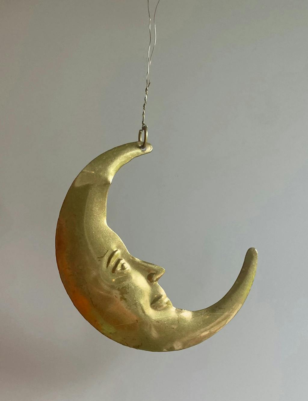 Måneformet juleornament Måneformet juleornament
